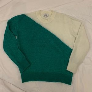 & Other Stories Colorblock Mohair Sweater